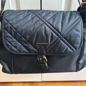 Burberry Quilted Diaper bag